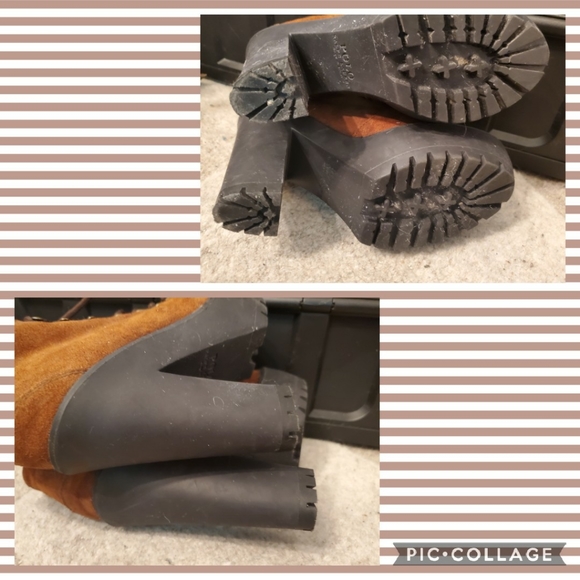 Polo by Ralph Lauren Helene High Heel Hiking Boots - Picture 5 of 7